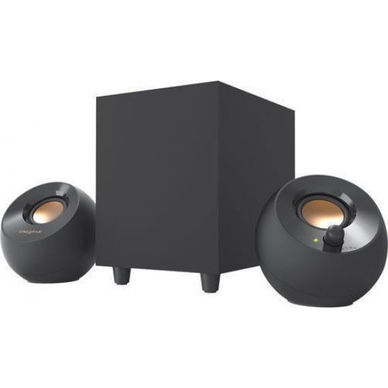 Creative Pebble Plus 2.1 USB BT Speaker , Black (51MF0480AA000)