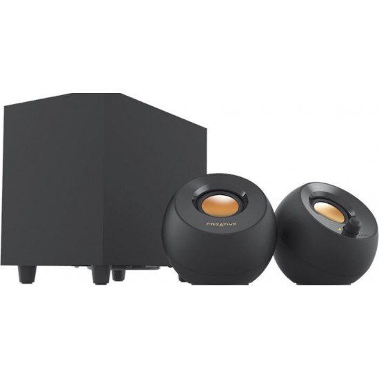 Creative Pebble Plus 2.1 USB BT Speaker , Black (51MF0480AA000)