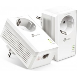 TP-Link TL-PA7017P KIT AV1000 Gigabit Passthrough Powerline Starter Kit v4.0
