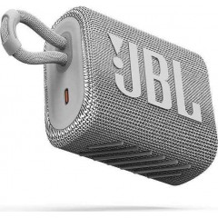 JBL Go 3 Bluetooth Speaker (White)