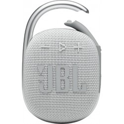 JBL Clip 4 Portable Bluetooth Speaker Waterproof IP67 (White)