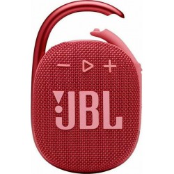 JBL Clip 4 Portable Bluetooth Speaker Waterproof IP67 (Red)