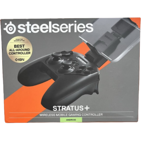 SteelSeries Stratus+ Ασύρματο & Ενσύρματο Gamepad για Android / PC Μαύρο (69076)