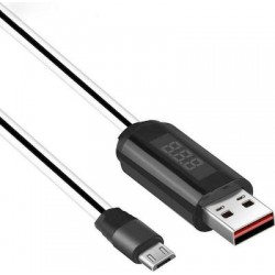 Hoco Regular USB 2.0 to micro USB Cable Λευκό 1.2m (U29)