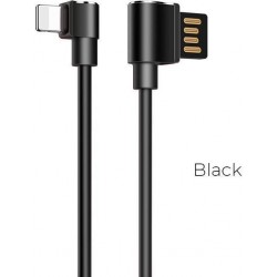 Hoco U37 Cable Lightning (BLACK)
