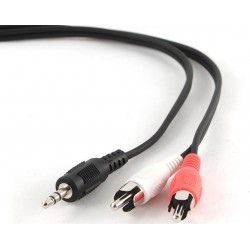 Cablexpert 3.5mm Stereo to RCA 2.5m CCA458-2.5M