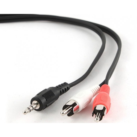 Cablexpert 3.5mm Stereo to RCA 2.5m CCA458-2.5M