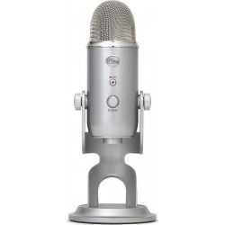 Blue Yeti USB Microphone (988-000238) Silver