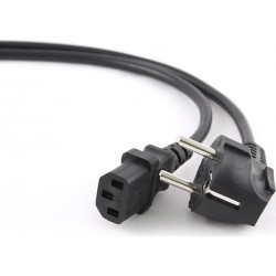 Cablexpert Power Cord 1.8m C13 PC-186 Black