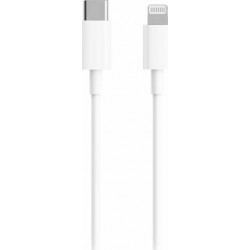 Xiaomi Regular USB 2.0 Cable USB-C male - Lightning Λευκό 1m (BHR4421GL) White