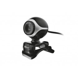 TRUST EXIS Webcam Black / Silver (17003)