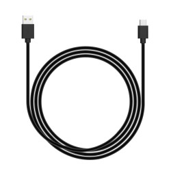 Lamtech Type-C Charging Cable 2m (LAM446834) Black