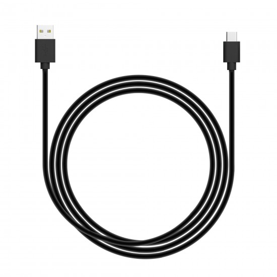 Lamtech Type-C Charging Cable 2m (LAM446834) Black