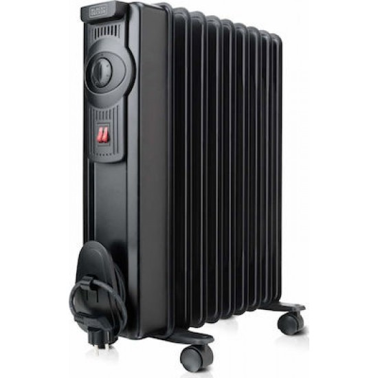 Black & Decker BXRA1500E Oil Heater Radiator 1500W