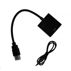 Cablexpert HDMI male - 3.5mm,VGA female (A-HDMI-VGA-03)