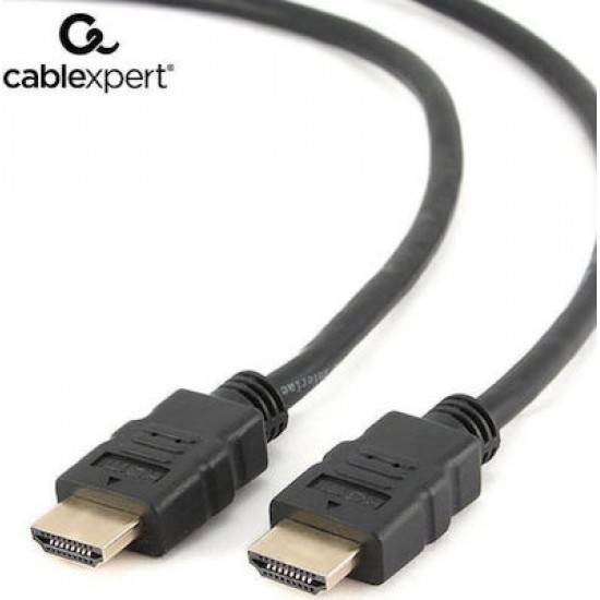 Cablexpert HDMI 2.0 Cable HDMI male - HDMI male 0.5m Μαύρο (CC-HDMI4-0.5m)