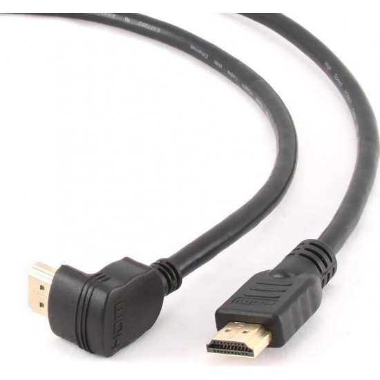 Cablexpert Cable HDMI male - HDMI male 90degrees 1.8m (CC-HDMI490-6)
