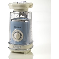 Ariete 0568/05 Vintage Blender 500W με Κανάτα 1.5lt και Θρυμματισμό Πάγου (Blue)