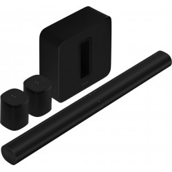 Sonos 5.1.2 Surround Set με Sonos Arc, Sub & 2x One SL (Black)