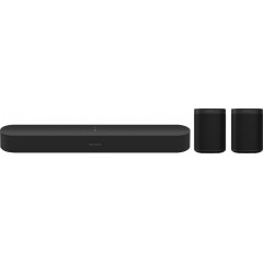 Sonos 5.0 Surround Set με Sonos Beam & 2Χ One SL (Black)