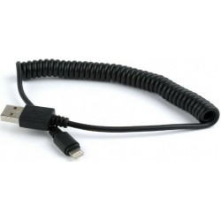 Cablexpert USB to Lightning Cable Μαύρο 1.5m (CC-LMAM-1.5M)