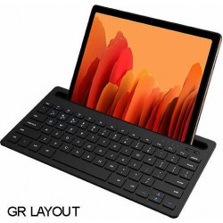 Lamtech BT 5.0 Keyboard with IPAD and mobile stand (LAM022124) GR Black