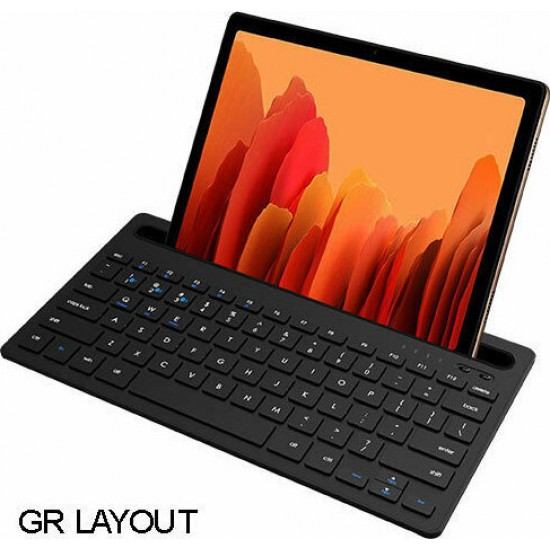 Lamtech BT 5.0 Keyboard with IPAD and mobile stand (LAM022124) GR Black