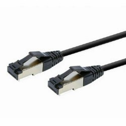 Cablexpert S/FTP Cat.8 Καλώδιο Δικτύου Ethernet 0.25m Μαύρο (PP8-LSZHCU-BK-0.25)