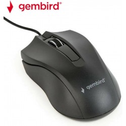 Gembird MUS-3B-01 Ενσύρματο Ποντίκι Black