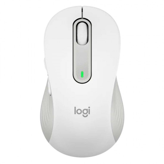 Logitech Signature M650 L Ασύρματο Bluetooth Ποντίκι για Δεξιοχειρες Off-white (910-006238)