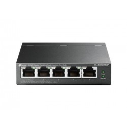 Tp-Link TL-SG1005LP Unmanaged L2 PoE+ Switch με 4 Θύρες Gigabit (1Gbps) Ethernet v3