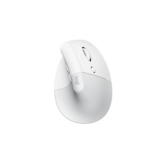 Logitech Lift Ασύρματο Εργονομικό Vertical Ποντίκι (910-006475) για δεξιόχειρες Λευκό