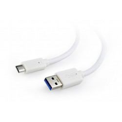 Cablexpert USB 3.0 to Type-C Cable CCP-USB3-AMCM-1M-W White