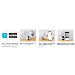 Virtavo EggSentry 24/7 Recording Minor Dual Lens Indoor Security Camera (04494)