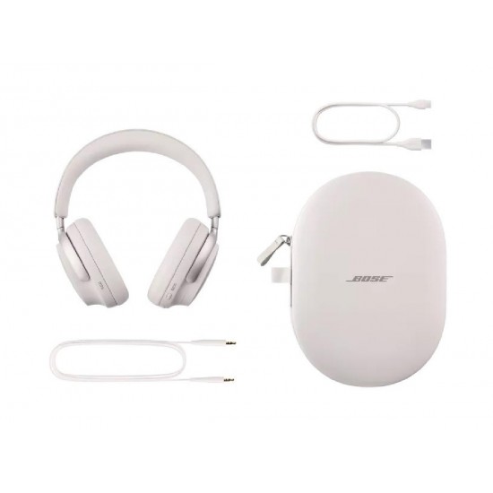 Bose QuietComfort Ultra Over-Ear ANC Wireless Headphones (880066-0200) White Smoke