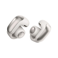 Bose Ultra Open Earbuds Bluetooth Handsfree Ακουστικά με Θήκη Φόρτισης White Smoke (881046-0020)