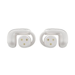 Bose Ultra Open Earbuds Bluetooth Handsfree Ακουστικά με Θήκη Φόρτισης White Smoke (881046-0020)