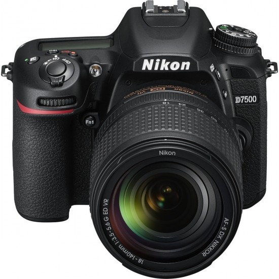 Nikon D7500 DSLR Camera with AF-S DX NIKKOR 18-140mm f/3.5-5.6G ED VR Lens Kit Nikon D7500 DSLR Camera with AF-S DX NIKKOR 18-140mm f/3.5-5.6G ED VR Lens Kit