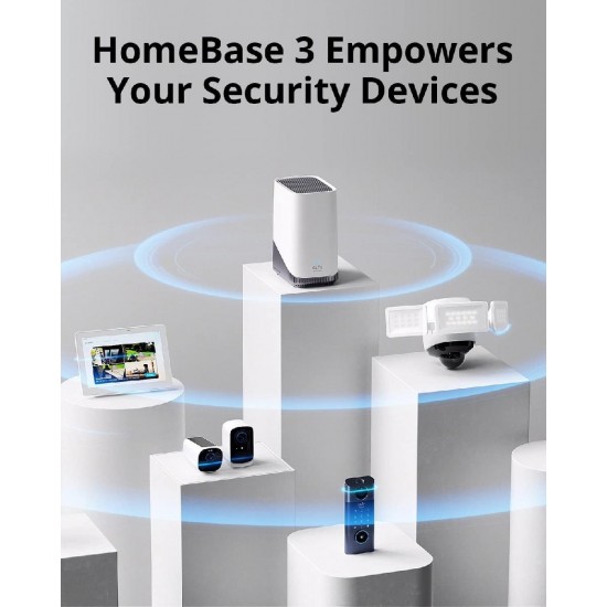 Anker Eufy S380 HomeBase 3 Expandable Local Storage (T80303D1) White