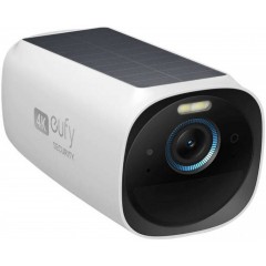 Anker EufyCam 3 S330 Solar KIT 4 Ασύρματων Καμερών IP 8MP 4K Ultra HD + HomeBase 3 (T88733W1) White