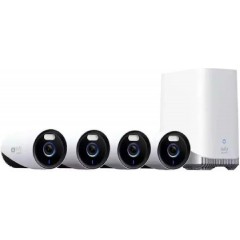 Anker EufyCam E330 Professional Σύστημα Παρακολούθησης 4 Ασύρματων Καμερών IP 8MP με Control Hub (E8600323) Λευκό
