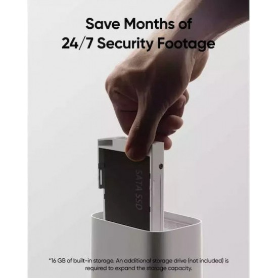 Anker EufyCam E330 Professional Σύστημα Παρακολούθησης 4 Ασύρματων Καμερών IP 8MP με Control Hub (E8600323) Λευκό