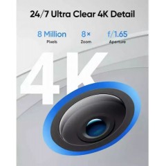 Anker EufyCam E330 Professional Σύστημα Παρακολούθησης 4 Ασύρματων Καμερών IP 8MP με Control Hub (E8600323) Λευκό