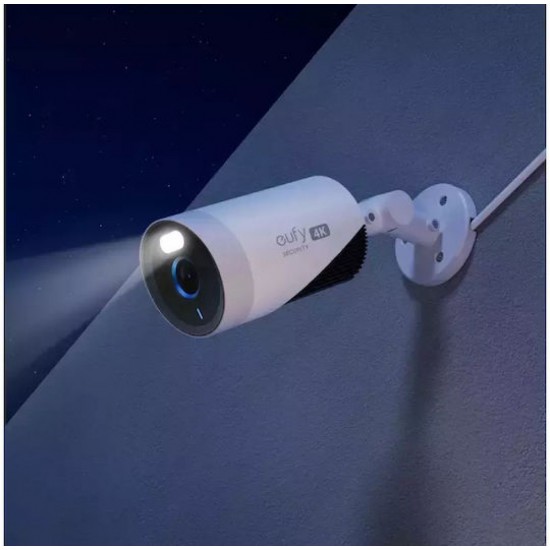 Anker EufyCam E330 Professional Σύστημα Παρακολούθησης 4 Ασύρματων Καμερών IP 8MP με Control Hub (E8600323) Λευκό