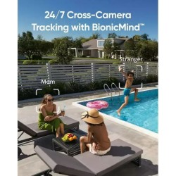 Anker EufyCam E330 Professional Σύστημα Παρακολούθησης 4 Ασύρματων Καμερών IP 8MP με Control Hub (E8600323) Λευκό