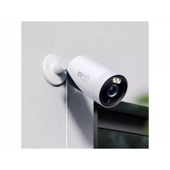 Anker EufyCam E330 Professional Σύστημα Παρακολούθησης 4 Ασύρματων Καμερών IP 8MP με Control Hub (E8600323) Λευκό