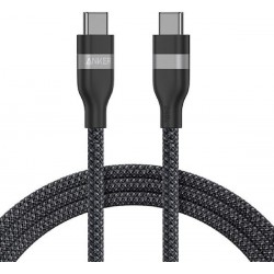 Anker Braided USB 2.0 Cable USB-C male - USB-C 240W 1.8m (A82E2H12) Black