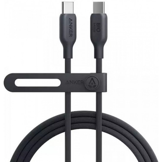 Anker Braided USB 2.0 Cable USB-C male - USB-C 240W 1.8m (A82E2H12) Black