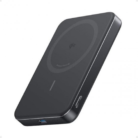 Anker MagGo Ultra-Slim Magnetic Power Bank 10.000 mAh 30W (A1664H11) Black