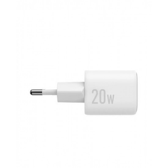 Anker Zolo Fast Mini Charger 20W PD 3.0 USB-C (A2699G21) White